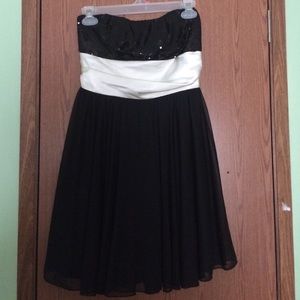 Cute Strapless Party Dress