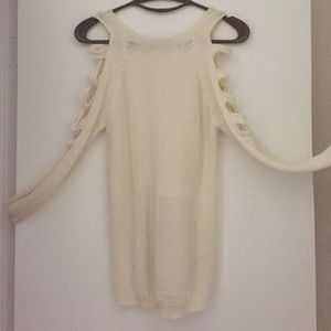 Cream sweater