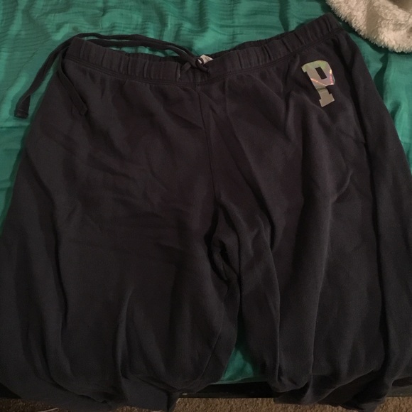 SOLD VS Pink dark grey sweat pants