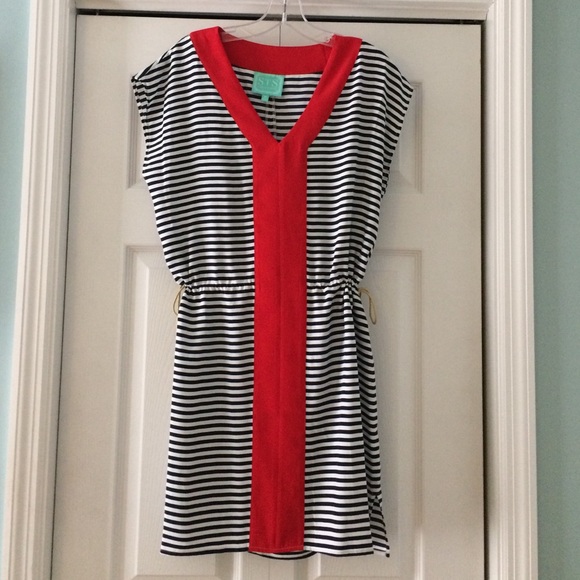 Sail to Sable Silk Dress NWOT - Picture 2 of 2