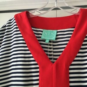 Sail to Sable Silk Dress NWOT
