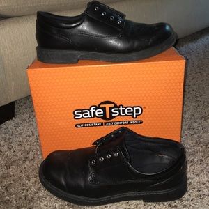 safeTstep non slip work shoes women's 8.5