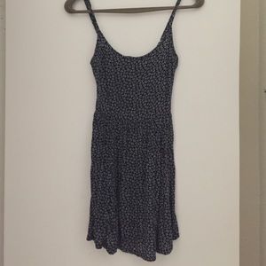 Brandy Melville blue and white dress