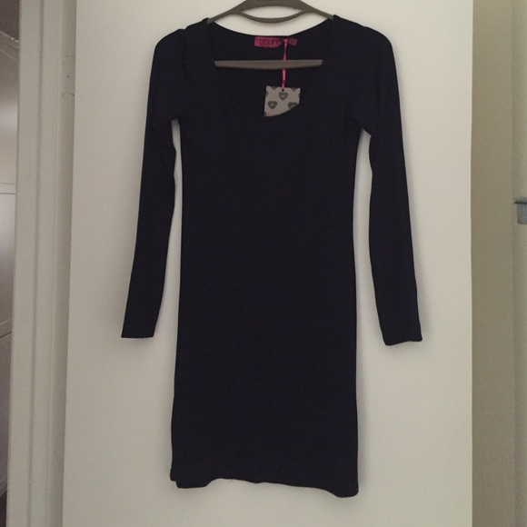 Dark blue dress