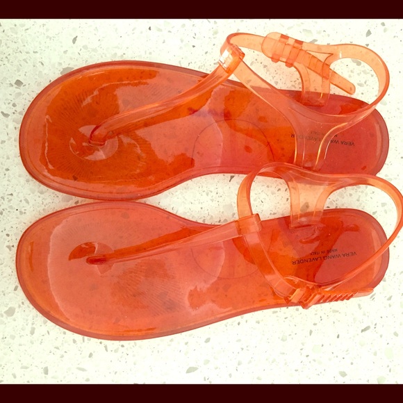 Lavander from Vera Wang jelly sandal