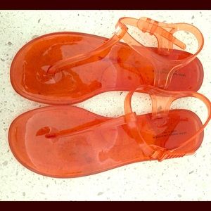 Lavander from Vera Wang jelly sandal