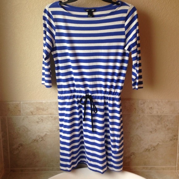 H&M Striped Knit Dress