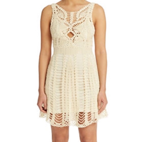 free people crochet dress - Picture 3 of 4