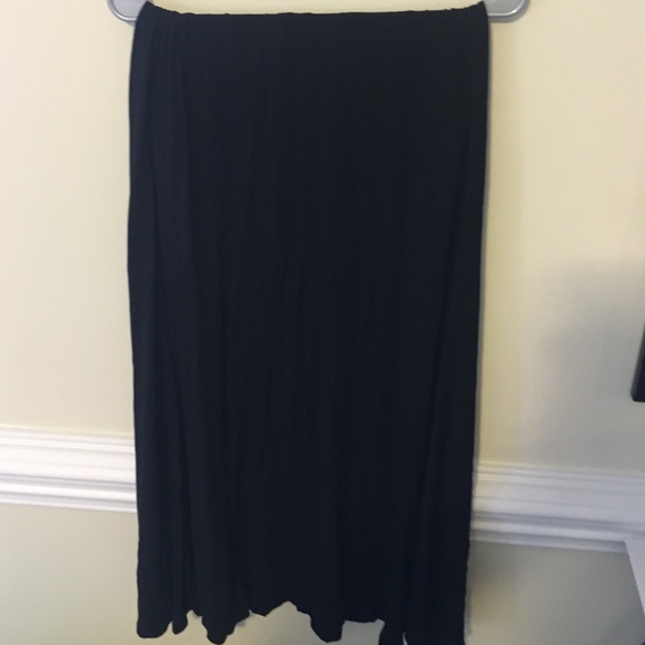 Maxi Skirt / Black / 1X