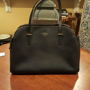 Large Kate Spade shoulder bag/tote (navy) Large Kate Spade shoulder bag/tote (navy)