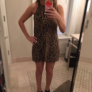 Urban Outfitters Urban renewal Leopard Print dress