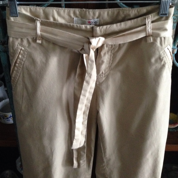 TWILL TROUSERS BY JOIE - Picture 2 of 3