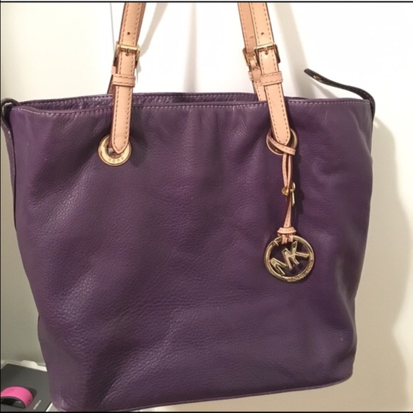 Michael Kors Purple Shoulder Bag