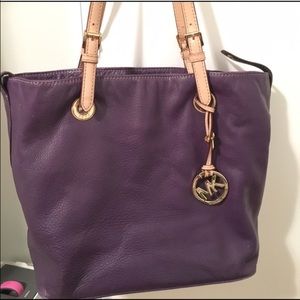 Michael Kors Purple Shoulder Bag