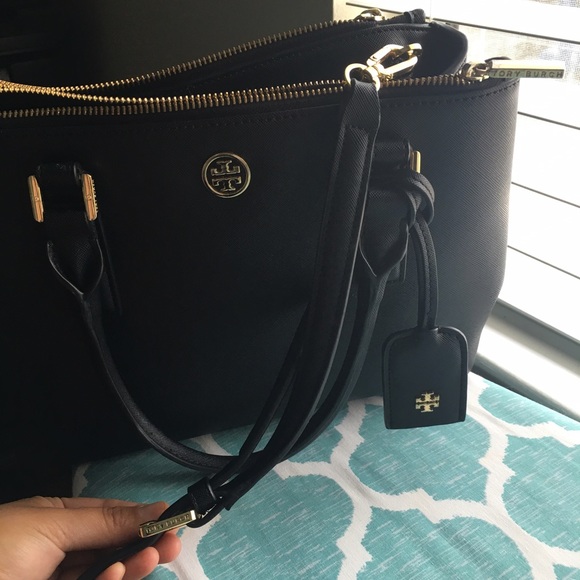 Tory Burch Robinson Double Zip Tote