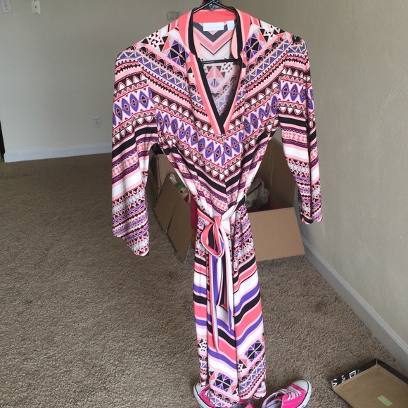 New York and Company print dress