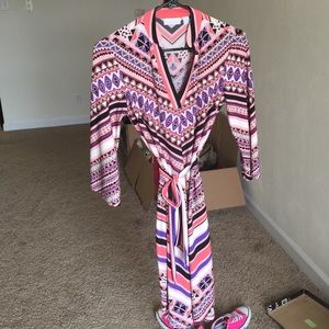 New York and Company print dress