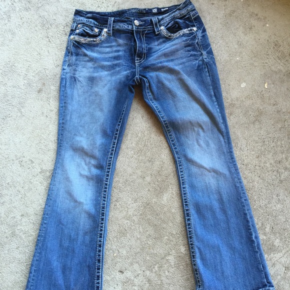 Miss Me jeans mid rise easy boot