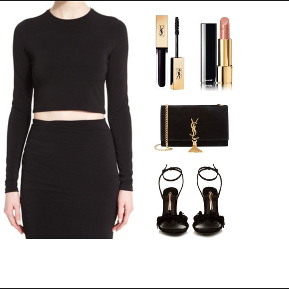 Black two piece