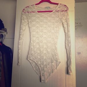 Lace body suit