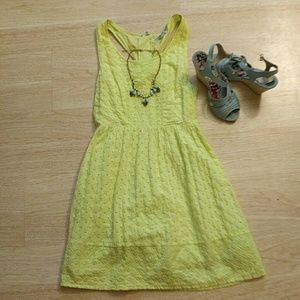 Neon green Mini Dress