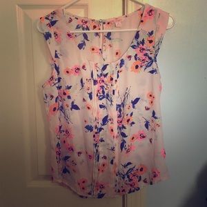 Floral tank top🌻