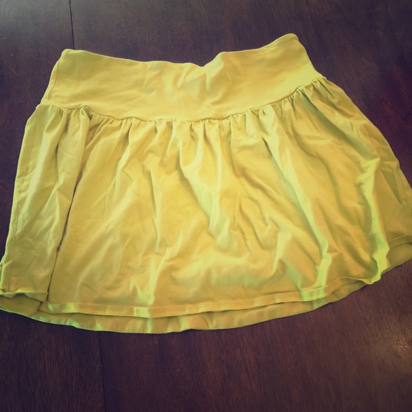 Victoria Secret yellow cupcake skirt XL
