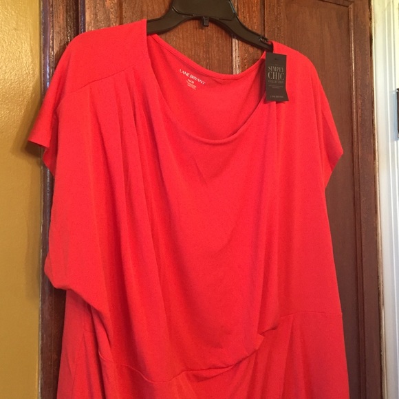 Lane Bryant coral top