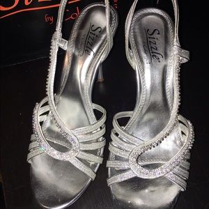 Sizzle by Coloriffics Danube Platform Sandal Sz 10