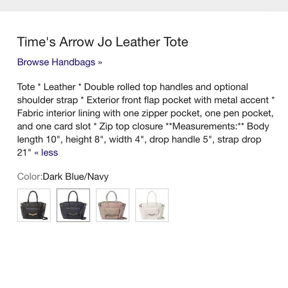 Leather Bag by Times Arrow - Picture 2 of 2