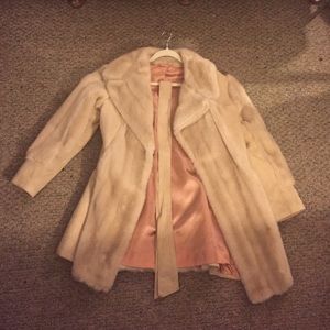 Vintage faux fur coat
