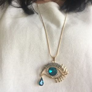 Beautiful evil eye neckless!