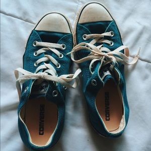 Green Converse Sneakers