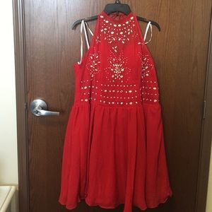 Red homecoming/formal dress