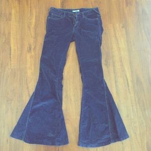 Free people corduroy flares