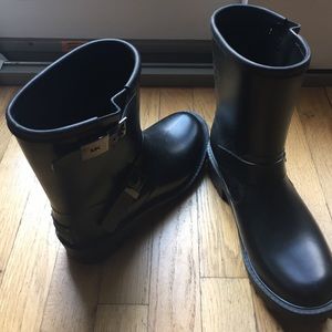 Michael Kors Moto Rain Boots