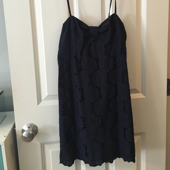 Lilly Pulitzer Navy Blue dress - Picture 1 of 3
