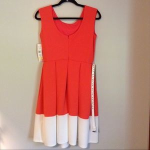 Pink and White A line