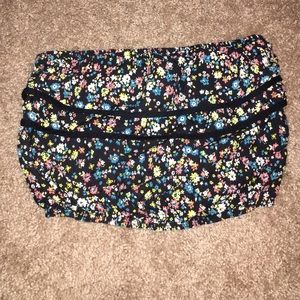 Charlotte Russe Floral Crop Top