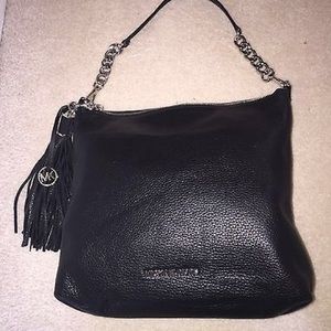 Michael Kors Pebbled Leather Shoulder Bag