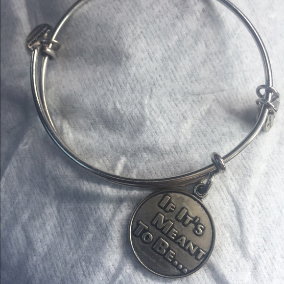 Alex and Ani Jewelry - Alex & Ani If It's Meant To Be Charm Bangle