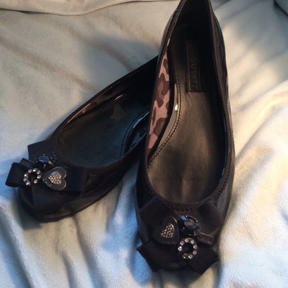 Coach Shoes - Coach Poppy Caper Patent Ballet Flats 8.5 B