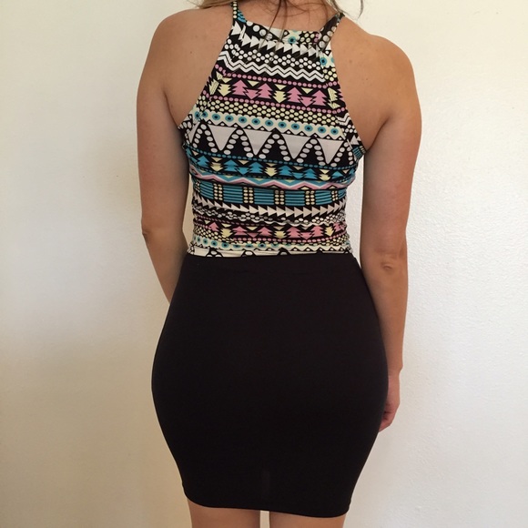 Black Bodycon Pencil Skirt - Picture 3 of 4
