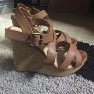 Light Brown Aldo Sandals
