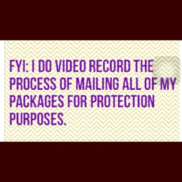 SCAM ALERT! Video and photograph items BEFORE SHIP