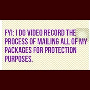 SCAM ALERT! Video and photograph items BEFORE SHIP