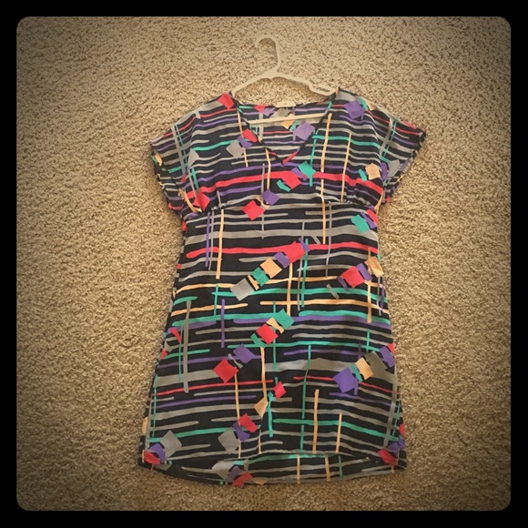 M Silence + Noise Geometric Dress