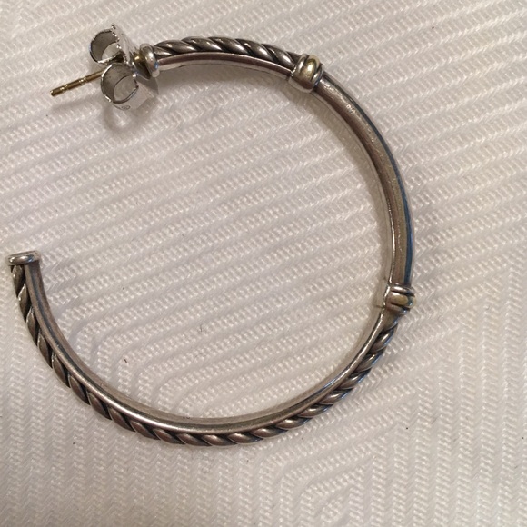 David Yurman Hoop Earrings