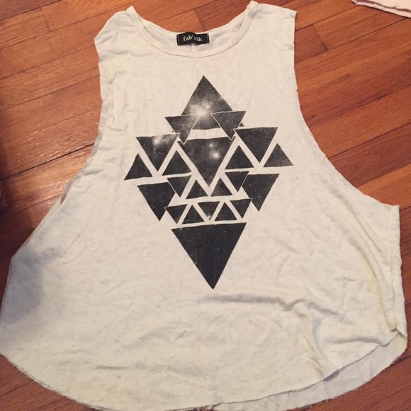 Fab'rik triangle shape top