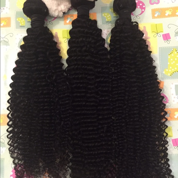 18"18"18" Brazilian kinky curly